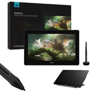 Графічний монітор Huion 15,6" Kamvas Pro 16, 4K, USB-C, чорний