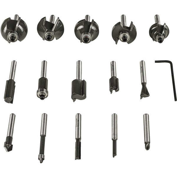 Фрези Ryobi RAKRBS15, 15 шт (5132005352)