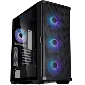 Корпус Zalman Z10 Plus ARGB Black (Z10PLUS) без БП