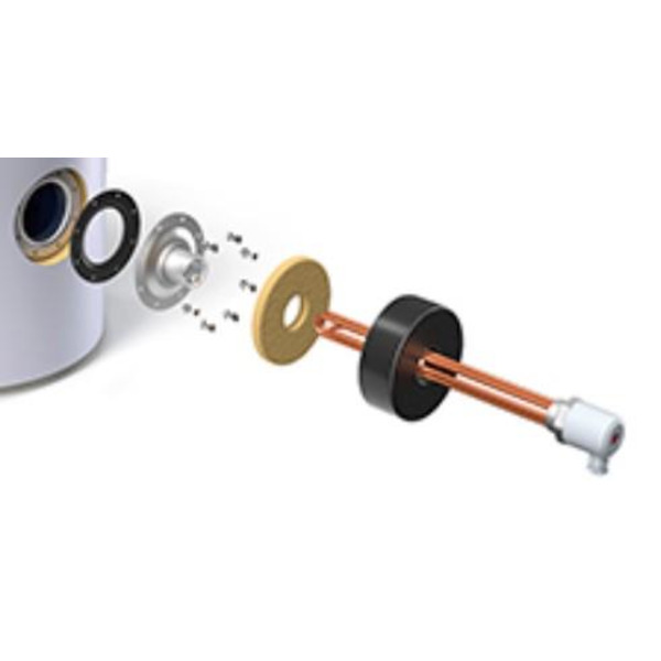 Електричний нагрівальний елемент TESY ACS El Kit 3kW-PLUG AND PLAY V1404, 3 кВт, 6/4", 3 кВт, термостат, фланец