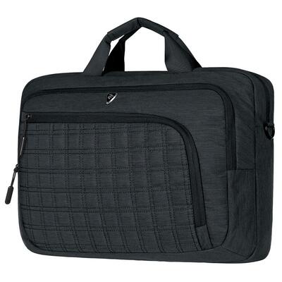 Сумка 2E, CrossSquares 16", чёрная
