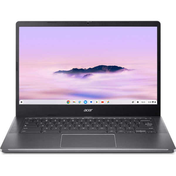 Ноутбук Acer Chromebook Plus CB514-4H 14" FHD IPS, Intel i3-N305, 8GB, F512GB, UMA, ChromeOS, серый