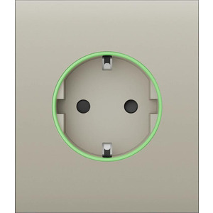 Центральная панель для встраиваемой розетки Ajax CenterCover for Outlet smart, Jeweler, беспроводной, ivory