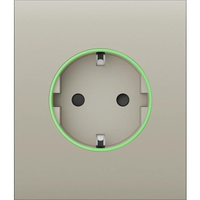 Центральная панель для встраиваемой розетки Ajax CenterCover for Outlet smart, Jeweler, беспроводной, ivory
