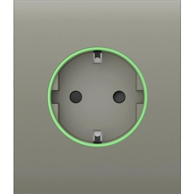 Центральная панель для встраиваемой розетки Ajax CenterCover for Outlet smart, Jeweler, беспроводная, olive