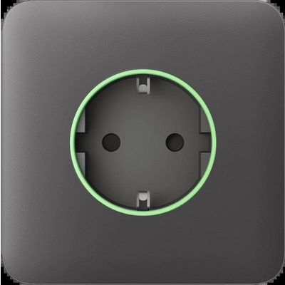 Передняя панель для встраиваемой розетки Ajax SoloCover for Outlet smart, Jeweler, беспроводной, grey