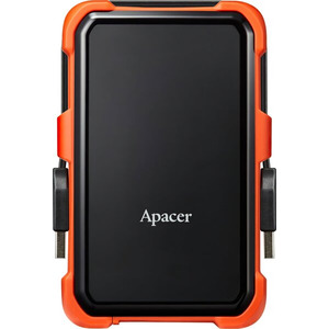 Жорсткий диск Apacer AC630 Black/Orange AP1TBAC630T-1