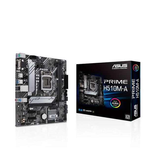 Материнская плата ASUS PRIME H510M-A (90MB17C0-M0EAY0)