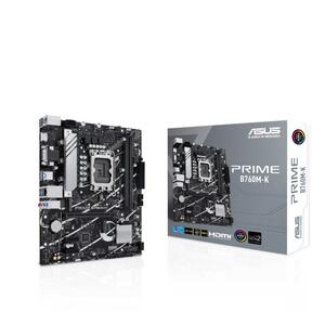 Материнcкая плата ASUS PRIME B760M-K s1700 B760 2xDDR5 M.2 HDMI D-Sub mATX