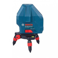 Нивелир лазерный BOSCH GLL 3-15X, до 15м, ±0.2мм/м, 3 луча + 1 точка отвеса