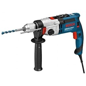 Дрель ударная Bosch GSB 21-2 RCT, 1300Вт, ШЗП 1.5-13мм, 3000об•мин, 2.85кг