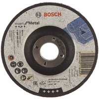 Диск шліфувальний по металу Bosch 125х22,2мм (2.608.600.223)
