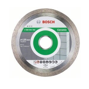 Диск алмазный Bosch Standard for Ceramic 125х22.2мм