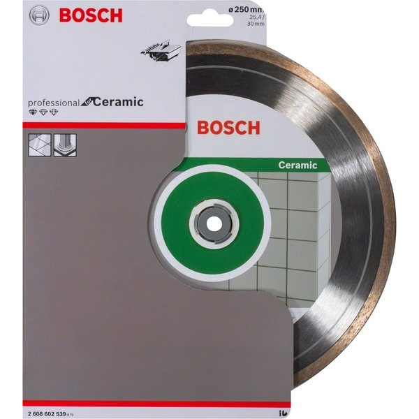 Диск алмазний Bosch Standard for Ceramic, 250 мм (2.608.602.539)