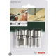 Головки торцевые Bosch 1/4", набор 4шт, 7,8,10,13мм