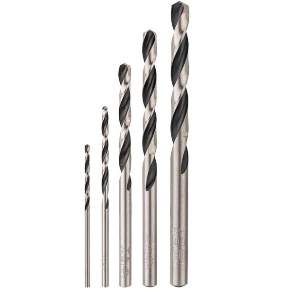 Набір свердел по металу HSS PointTeQ 5 шт.