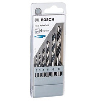 Набор сверл по металлу Bosch HSS-PointTeQ, 6шт, 2-8мм, кейс