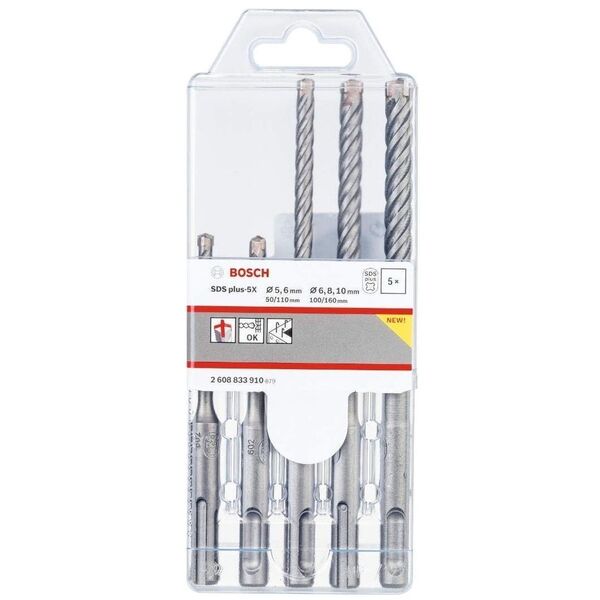 Набор SDS Plus-5X из 5 шт.