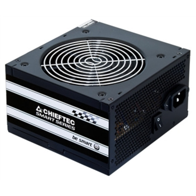 Блок питания CHIEFTEC Smart  (650W), >85%, 120мм, 1xMB 24pin(20+4), 1xCPU 8pin(4+4), 2xMolex, 6xSATA, 2xPCIe 8pin(6+2)