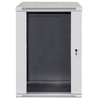 Шафа коммутаційна настінна 18U 600x450 розбірна