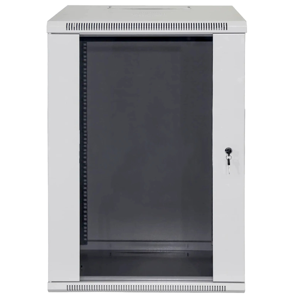 Шафа коммутаційна настінна 18U 600x450 розбірна