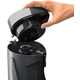 Термос Tefal Ponza Pump, 1.9л, пластик, стекло, черный