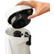 Термос Tefal Ponza Pump, 1.9л, пластик, стекло, белый