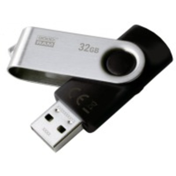 USB-Флешка USB 2.0 32GB Goodram UTS2 (Twister) Black (UTS2-0320K0R11)