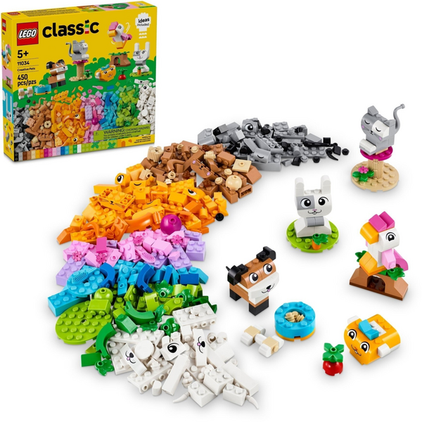 Конструктор LEGO Classic Творчі улюбленці 450 деталей (11034)