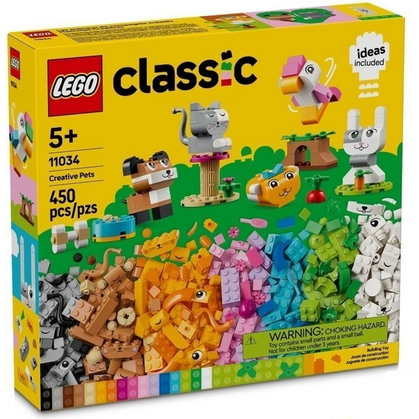 Конструктор LEGO Classic Творчі улюбленці 450 деталей (11034)
