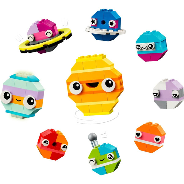 Конструктор LEGO Classic Творчі космічні обʼєкти 450 деталей (11037)