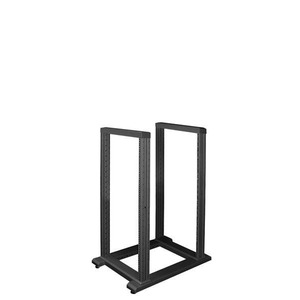 Стійка ZPAS 19", 24U, SRX, підлогова дворамна, глибина 800 мм, максимально 250кг, чорна