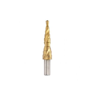 Свердло ступінчасте по металу спіральне 4-12 мм INTERTOOL SD-5833