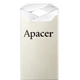 Флеш-накопитель USB 64GB Apacer AH111 Silver/Crystal (AP64GAH111CR-1)