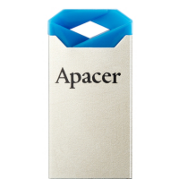 Флеш-накопитель USB 64GB Apacer AH111 Silver/Blue (AP64GAH111U-1)