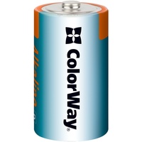 Батарейка ColorWay Alkaline Power D/LR20 BL 2шт
