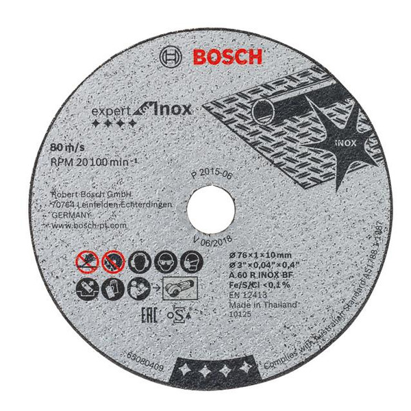 Диски відрізні Bosch Expert for Inox (5 од.), (2.608.601.520)