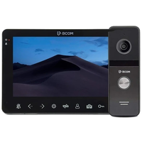 Комплект відеодомофона BCOM BD-780FHD Black Kit
