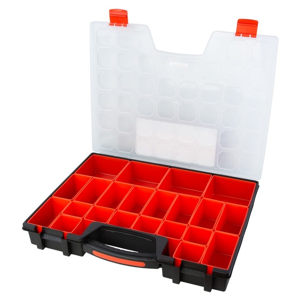 Органайзер пластиковый съемный 22 отсека 410×330×60мм ULTRA (7417252)