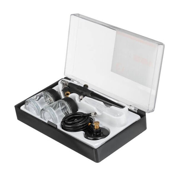 Міні аерограф з набором аксесуарів Intertool PT-1503