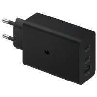 Мережевий зарядний пристрій Samsung Trio 65W Black (EP-T6530NBEGEU)
