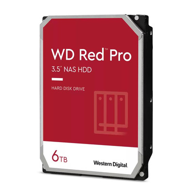 Накопичувач HDD SATA 6.0TB WD Red Pro NAS 7200rpm 256MB (WD6005FFBX)