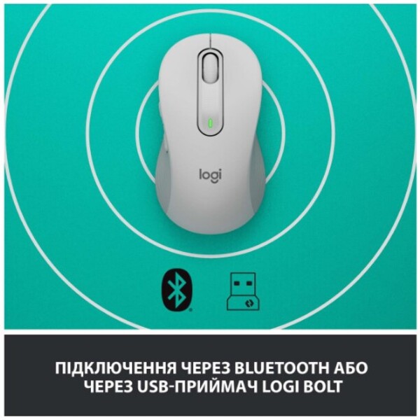 Миша Logitech Signature M650 L Off-White (910-006238)