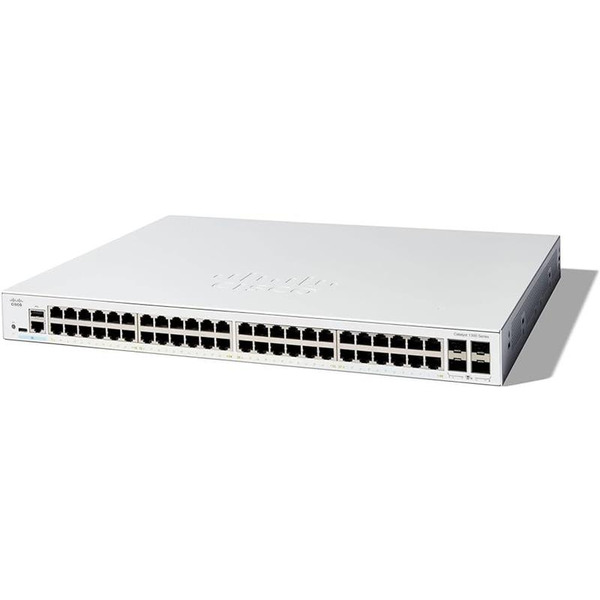 Комутатор Cisco Catalyst 1300 48xGE, PoE, 4x10G SFP+