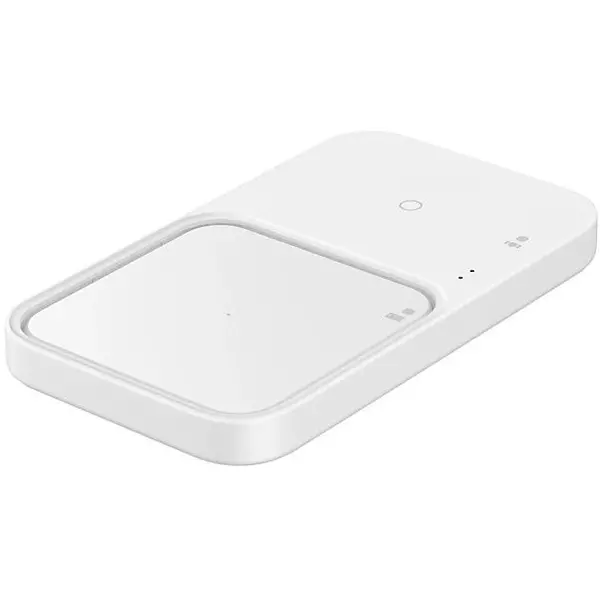 Бездротовий зарядний пристрій SAMSUNG 15W Wireless Charger Duo w/o TA EP-P5400BWEGEU / Білий