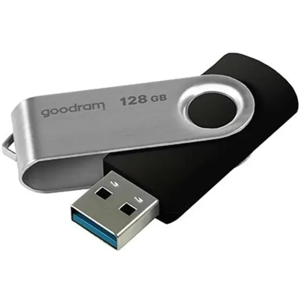 Флеш-накопитель USB3.2 128GB Goodram UTS3 (Twister) Black (UTS3-1280K0R11)