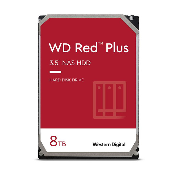 Жорсткий диск WD Red Plus WD80EFPX