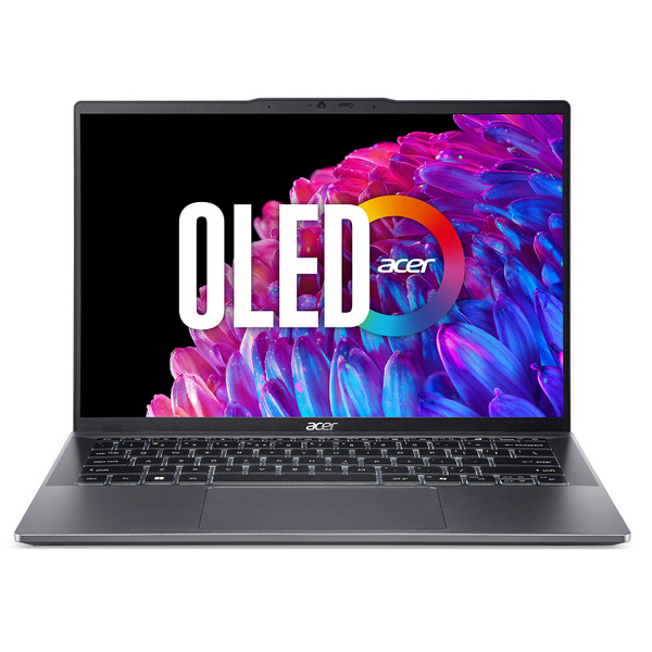 Ноутбук Acer Swift Go 14 SFG14-63 14" 2.8K OLED, AMD R5-8645HS, 16GB, F512GB, UMA, Win11, сірий
