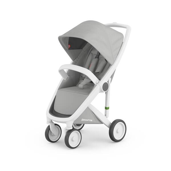 Прогулянкова коляска Greentom Classic Grey-White