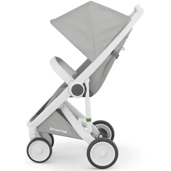 Прогулянкова коляска Greentom Classic Grey-White
